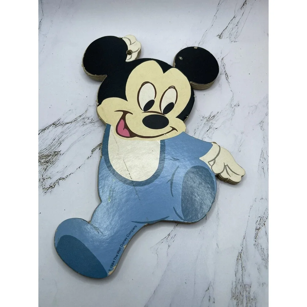 1984 Disney Babies Nursery Wall‎ Decor Mickey, Pluto & Donald Duck Vintage